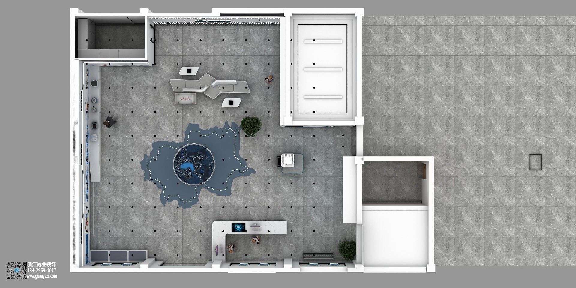 杭州展廳裝修設計