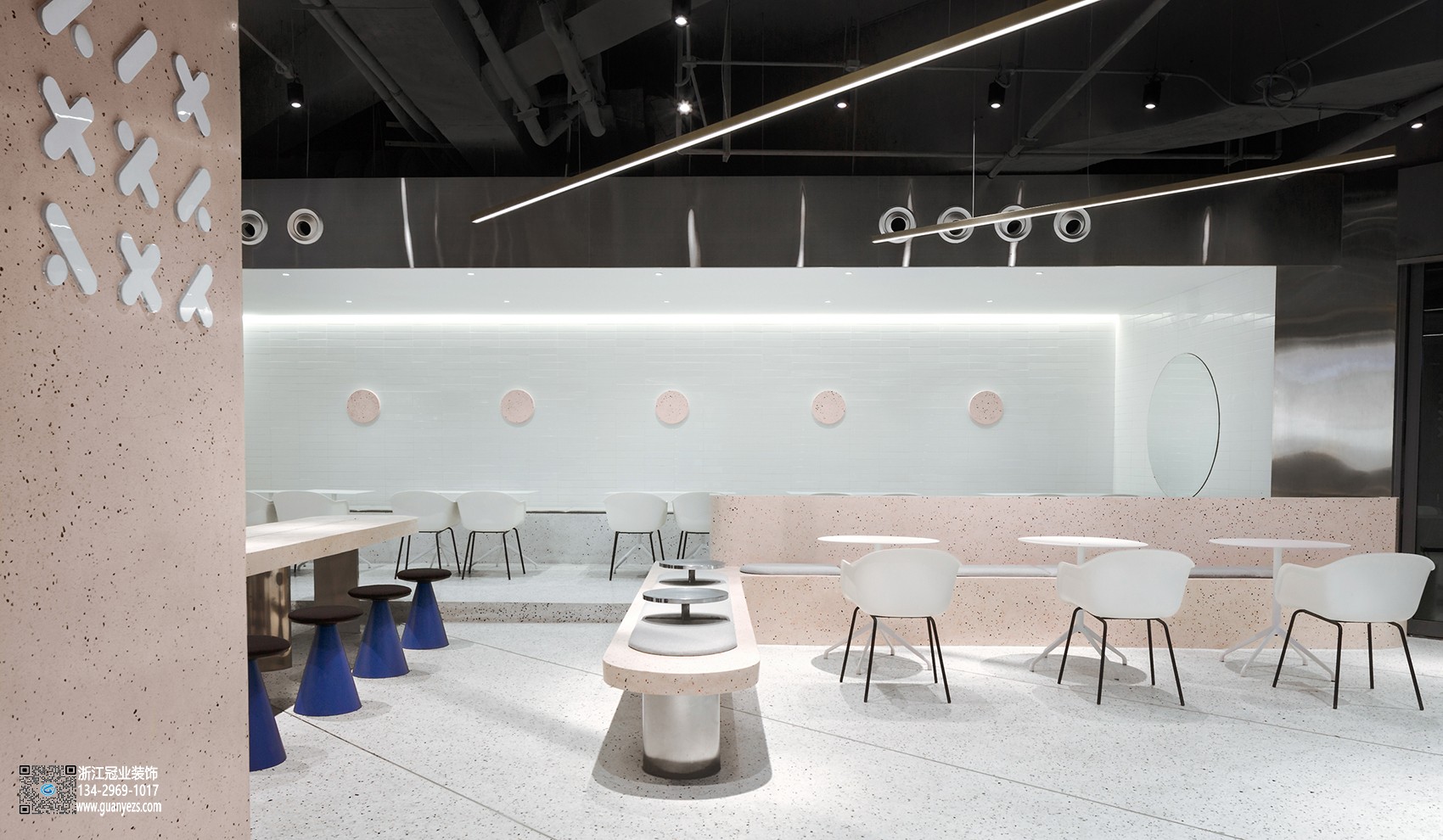 連鎖奶茶店裝修設計