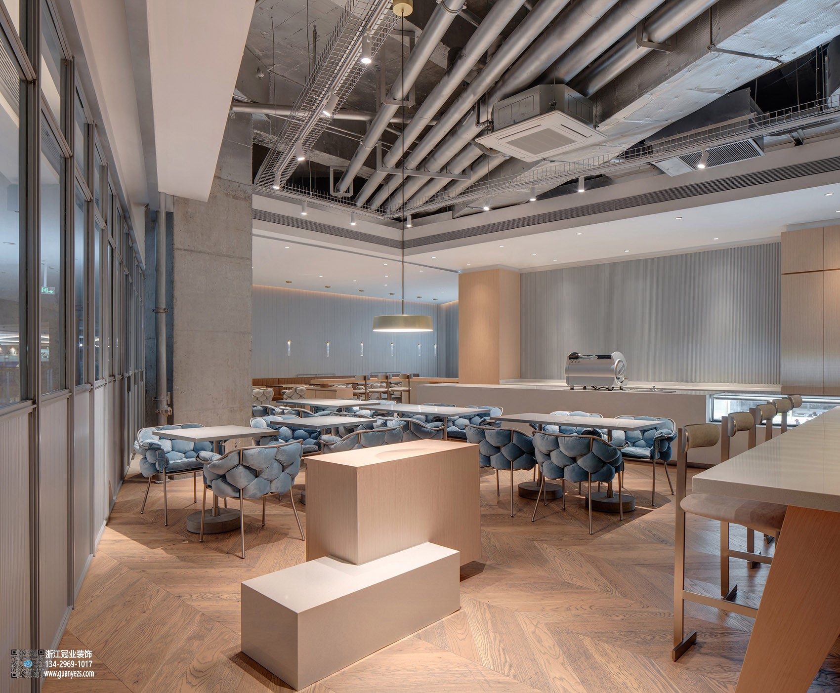 杭州輕食餐廳裝修設計